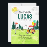 Our Little Pro Swing Par-tee Kids Golf Birthday Invitation<br><div class="desc">Birthday Invitation</div>