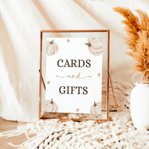 Our Little Pumpkin Birthday Cards And Gifts Poster