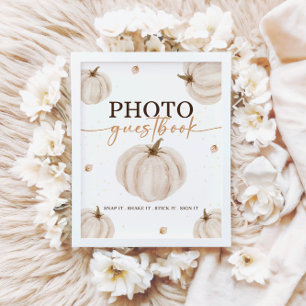 Our Little Pumpkin Birthday Table Sign