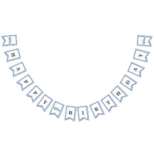 Our Little Pumpkin/Blue Truck Birthday Banner