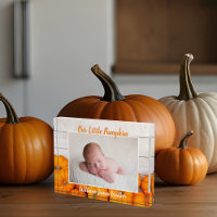 Our Little Pumpkin Cute Custom Fall Newborn Baby