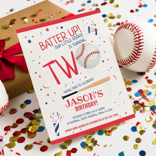 Our Little Rookie Baseball Budget 2nd Birthday (Creator Uploaded)