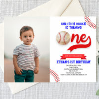 Our Little Rookie Baseball ONE 1st Birthday Party