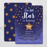 Our little Star is turing one 1st Birthday