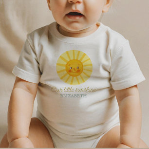 Our Little Sunshine cute Sun  Baby T-Shirt