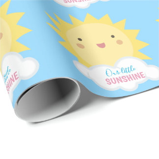 Our Little Sunshine Sun Wrapping Paper
