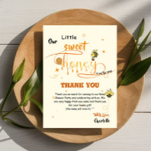 Our Little Sweet Honey Is On The Way Baby Shower
