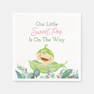 Our Little Sweet Pea Party Napkins
