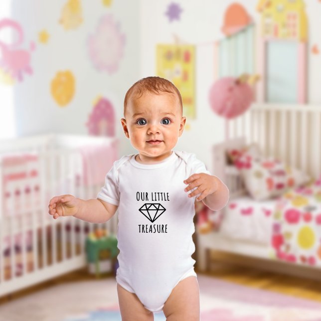 Our little Treasure. Simple  Baby Bodysuit (Creator Uploaded)