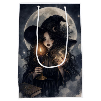 our little witch is turning 2 || medium gift bag
