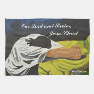 Our Lord and Saviour, Jesus Christ Kitchen Towel