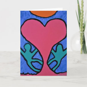 "Our Love" Happy Birthday Greeting Card