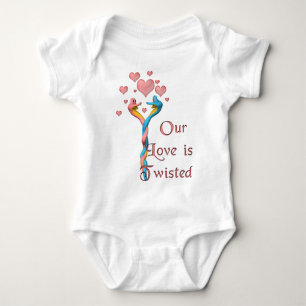 Our Love is Twisted Baby Bodysuit