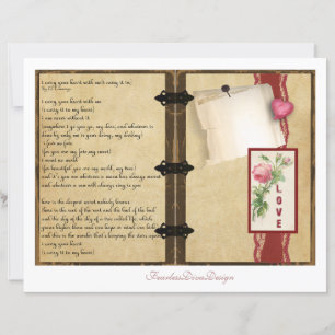 Our Love Junk Journal Pages 5 & 6