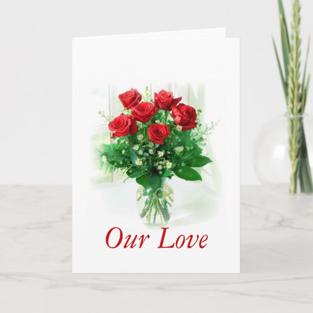 Our Love Note Cards (Front)