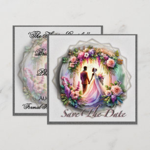 Our Love Reaches The Moon Save The Date