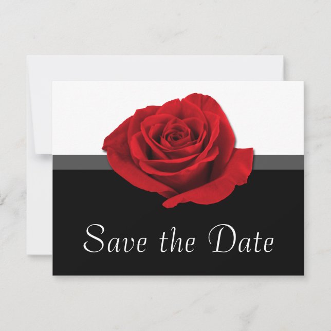 Our Love Rose ~ Save the Date (Front)