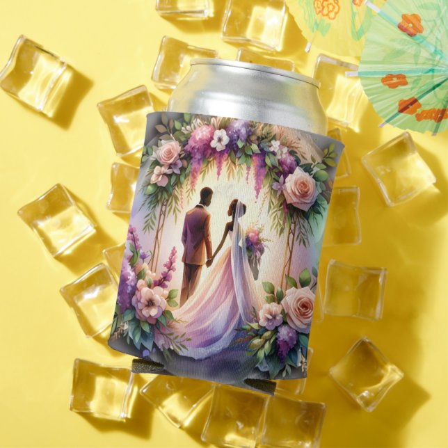Our Love Shines As Bright As The Moon Wedding Can Cooler (In Situ Summer)