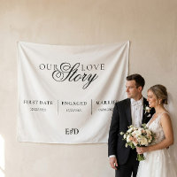 Our Love Story Fabric Wedding