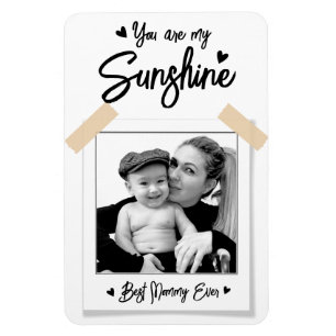 Our Love Story Hanging Photo Mum Magnet Gift