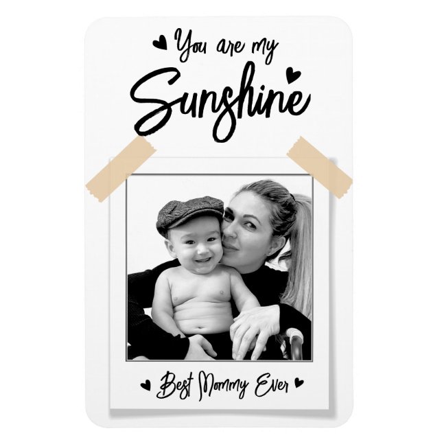 Our Love Story | Hanging Photo | Mum Magnet Gift (Vertical)