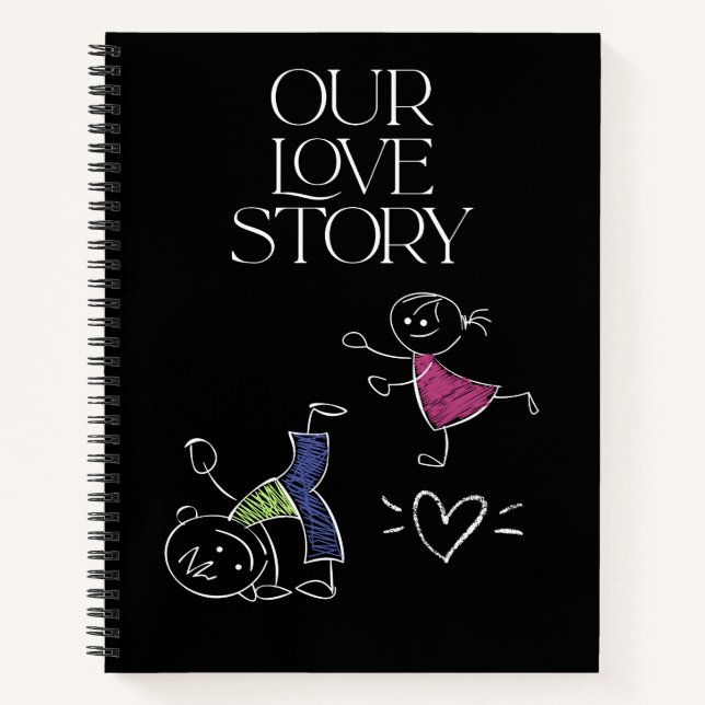 Our Love Story Notebook (Front)