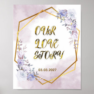 Our Love Story – Personalised Wedding Decor | Cust