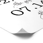 Our Love Story Timeline Wedding Sign Decor