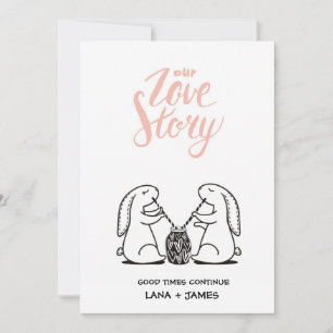 Our Love Story   Valentines Card