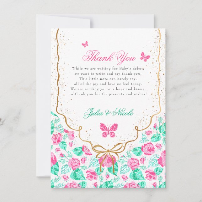 Our Lovely One Baby Shower Invitation (Front)