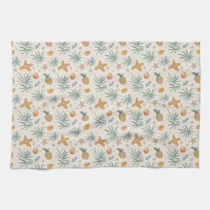 Our Memories Of The Ocean Linger On Tea Towel