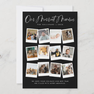 Our Merriest Memories Mult-Photo  Holiday Card