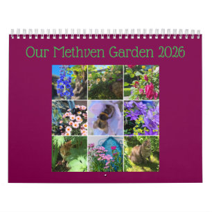 Our Methven Garden Calendar 2026