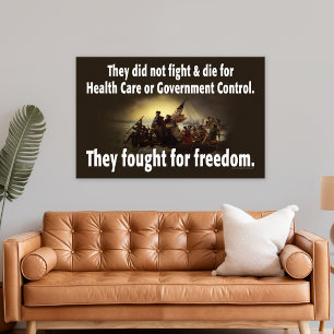 Our Military fought for freedom.... Poster