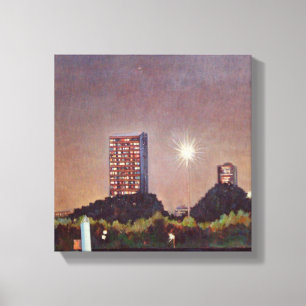 Our Modern Moon Canvas Print