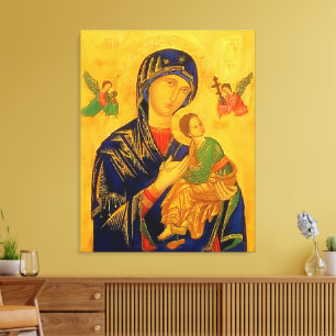 Our Mother of Perpetual Help Canvas Print