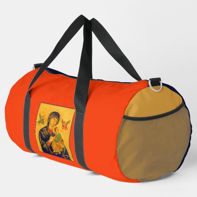 Our Mother of Perpetual Help Duffle Bag (Right Corner)
