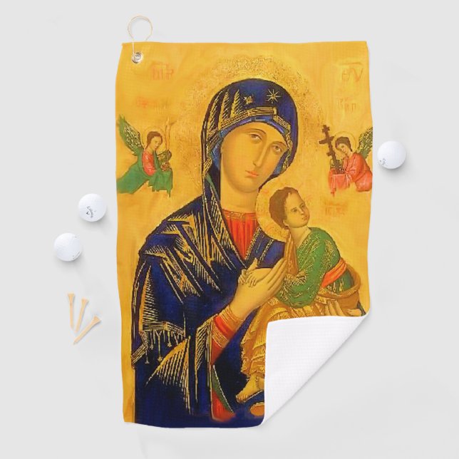 Our Mother of Perpetual Help Golf Towel (InSitu)