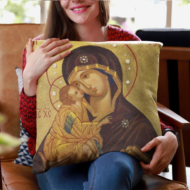 Our Mother of Perpetual Help with Baby Jesus Cushion (Creator Uploaded)