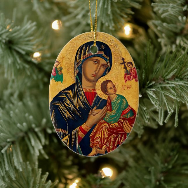Our Mother of Perpetual Succour Ceramic Tree Decoration (Tree)