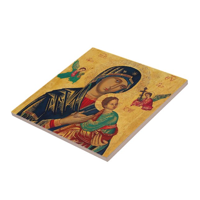 Our Mother of Perpetual Succour Tile (Side)