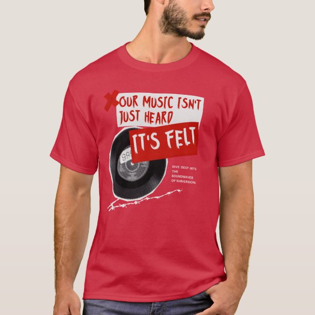 Our Music retro T-Shirt (Front)