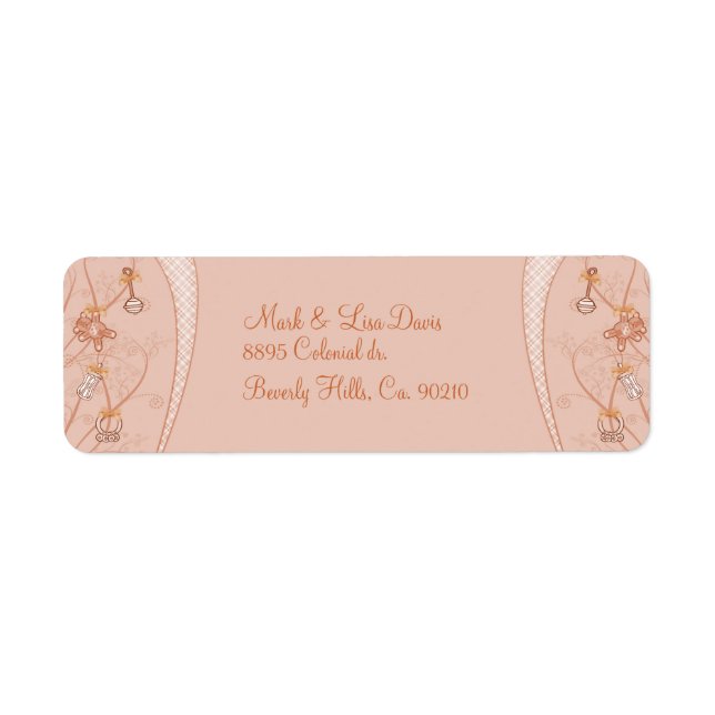 Our New Addition In Peach Hues (Front)