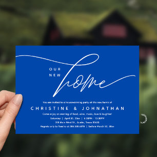 Our New Home, Cosy Lovely Housewarming Party Invitation