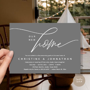 Our New Home, Cosy Lovely Housewarming Party Invitation