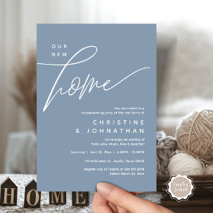 Our New Home, Cosy Lovely Housewarming Party Invitation