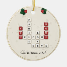 Our New Home Crossword Letter Tiles Year