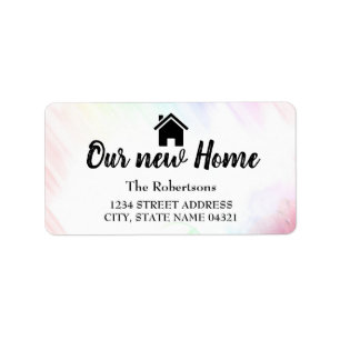 Our New Home Label