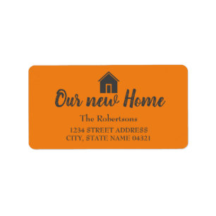 Our New Home Label