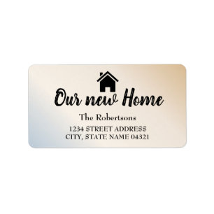 Our New Home Label